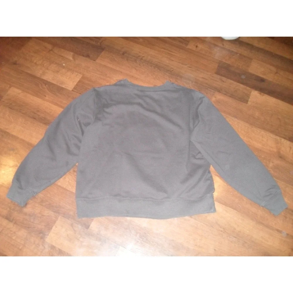 Ford‎ Mustang Bred For Speed Kids Black Graphic Sweatshirt Pullover Large LG